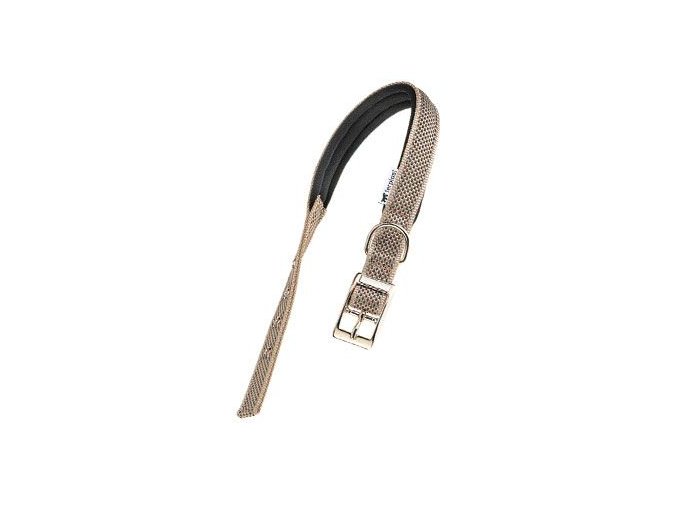 Obojek reflexní DAYTONA DELUXE C25/53 hnědé FP