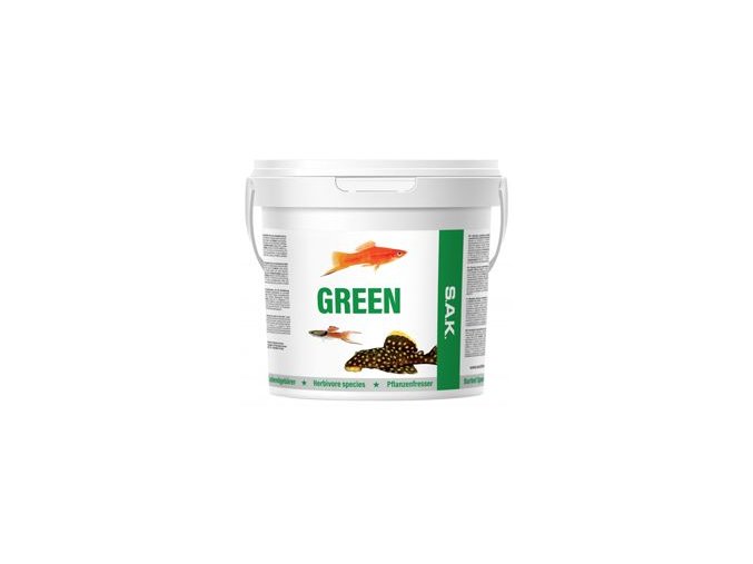 S.A.K. green 1500 g (3400 ml) velikost 00