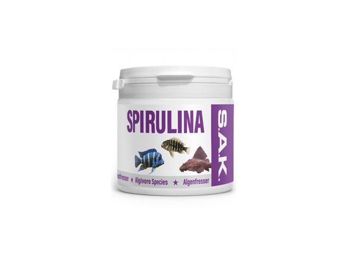 S.A.K. Spirulina 75 g (150 ml) velikost 4