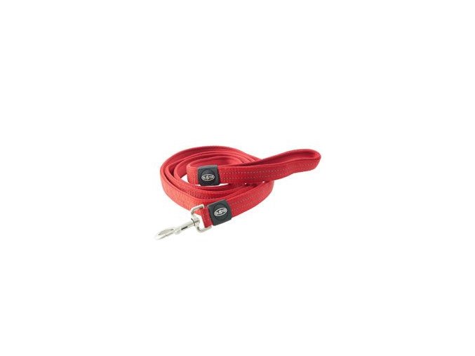 Vodítko BUSTER Neoprene L/XL 180cm/25mm červené