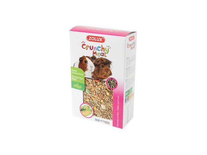 CRUNCHY MEAL peletka/kukuřice morče 800g