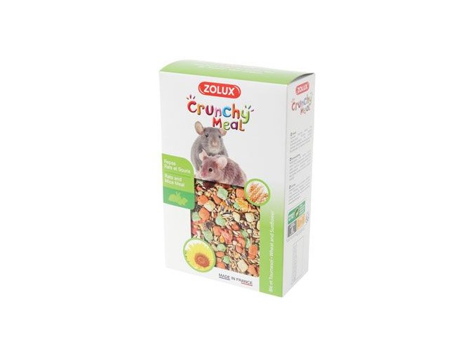 CRUNCHY MEAL pšenice/slunečnice myš, potkan 800g