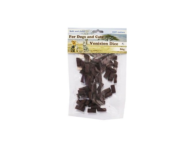 Pochoutka Zvěřinové hranolky 80g