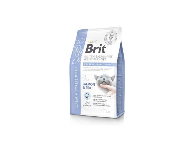 Brit VD Cat GF Care Calm&Stress Relief 2kg