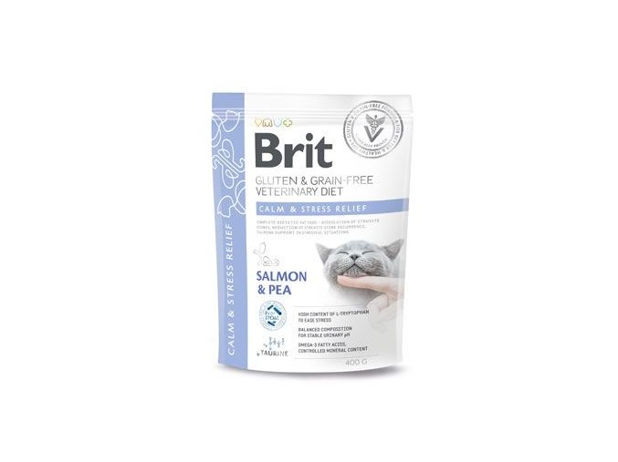 Brit VD Cat GF Care Calm&Stress Relief 400g