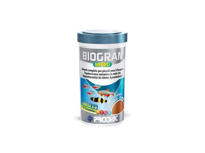 Krmivo pro ryby Prodac Biogran Mikro 50g