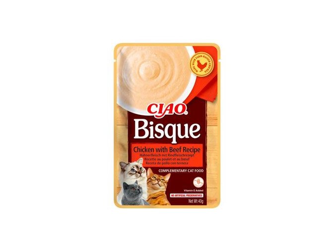 Churu Cat CIAO Bisque Chicken with Beef Recipe 40g