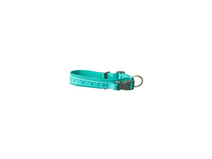 Obojek Hurtta Casual ECO paví zeleň 45-55cm