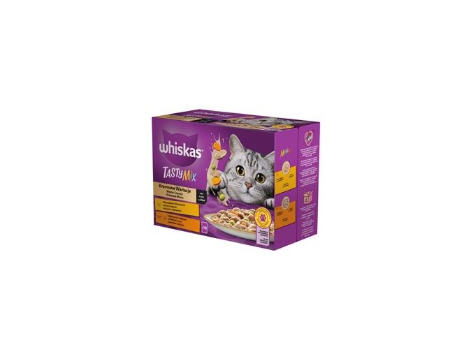 Whiskas kaps. Tasty Mix Creamy Creations 12x85g