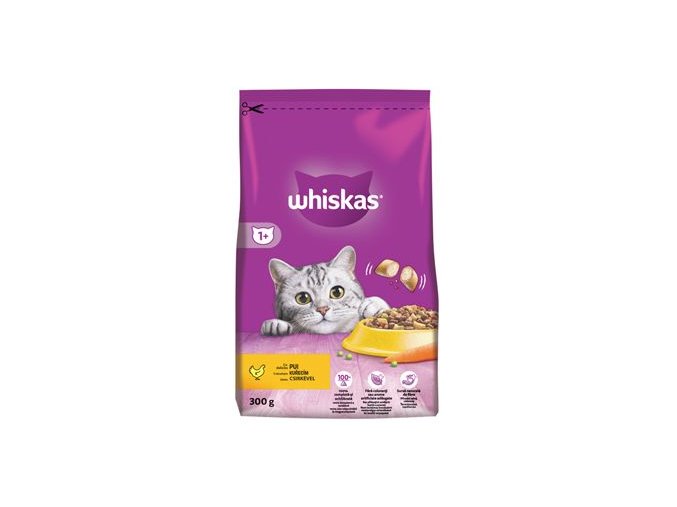 Whiskas Dry s kuřecím masem 300g