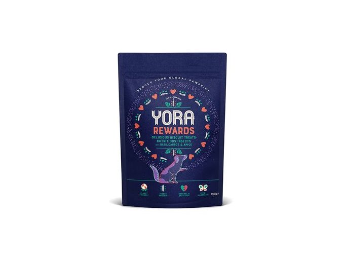 YORA Dog pamlsky z hmyzu Rewards proteinové 100g