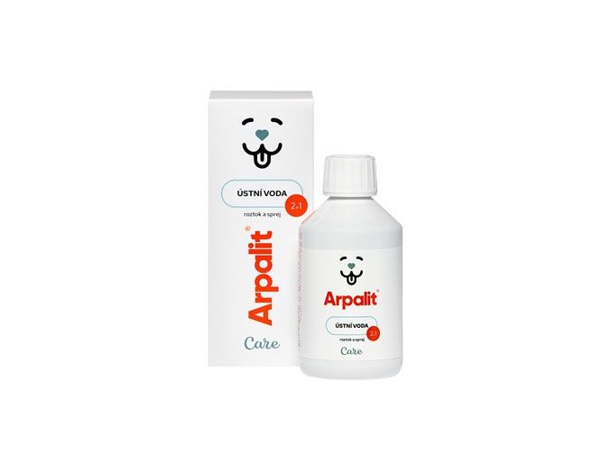 Arpalit Care Ústní voda 2v1, roztok a sprej 250ml