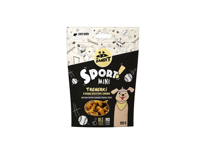VetExpert Mr.Bandit pochoutka SPORT MINI kuře/zvěř150g