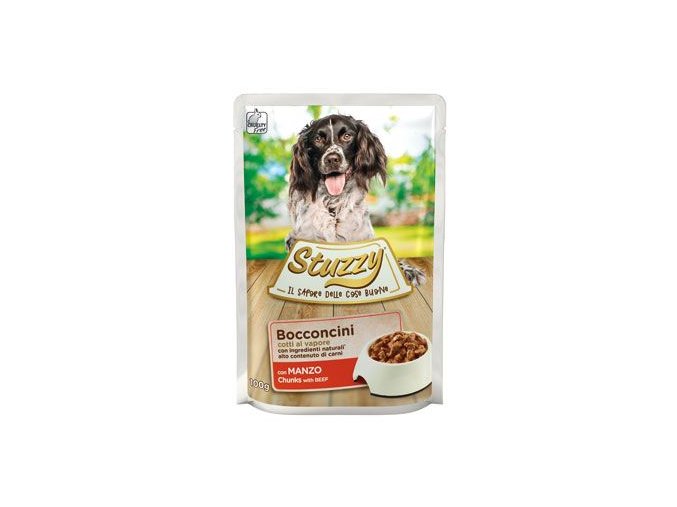 Stuzzy Dog kapsa Adult kousky hovězí 100g