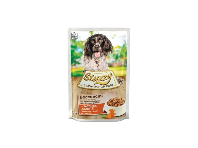 Stuzzy Dog kapsa Adult kousky krocan. 100g