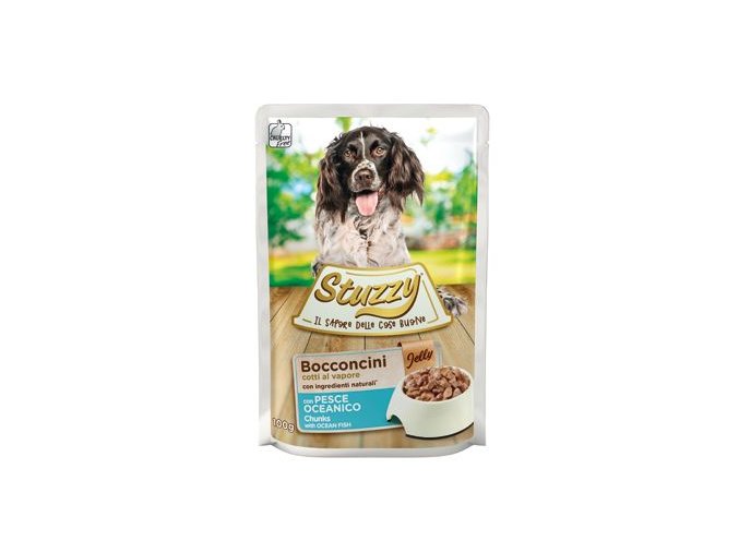 Stuzzy Dog kapsa Adult kousky rybího 100g