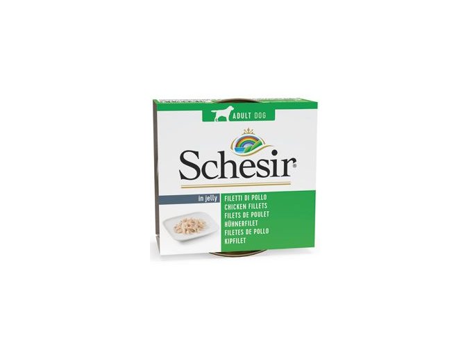 Schesir Dog konz. Adult kuřecí filé 150g