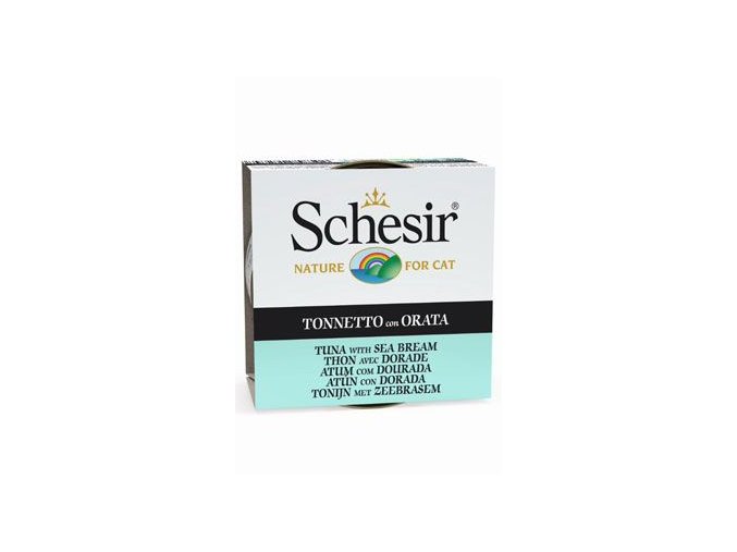 Schesir Cat konz. Adult tuňák/pražma 85g