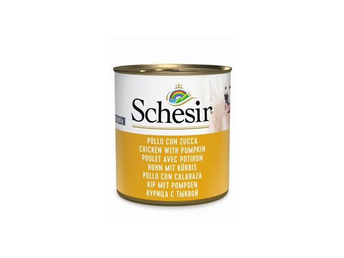 Schesir Dog konz. Adult kuře/dýně 285g