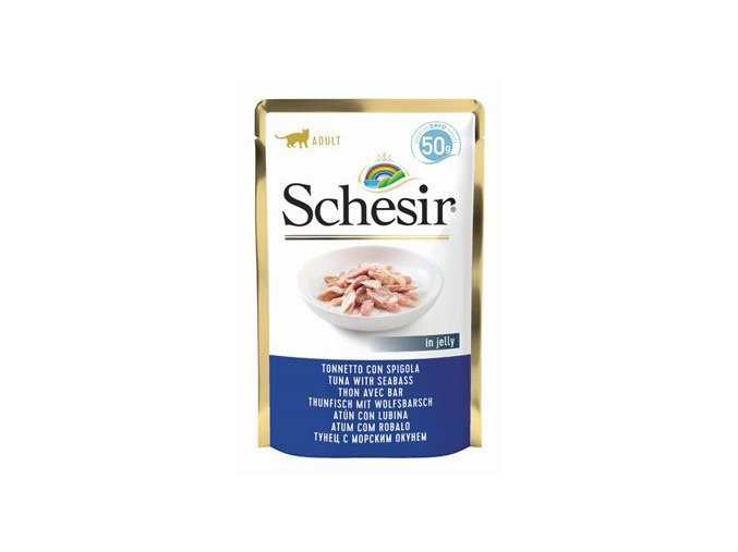 Schesir Cat kapsa Adult tuňák/moř. okoun 50g