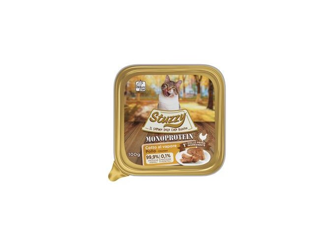 Stuzzy Cat vanička Adult Monoprot. kuře 100g