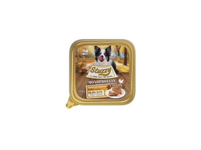 Stuzzy Dog vanička Adult Monoprot. kuře 100g