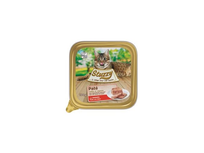 Stuzzy Cat vanička Adult Paté hovězí 100g