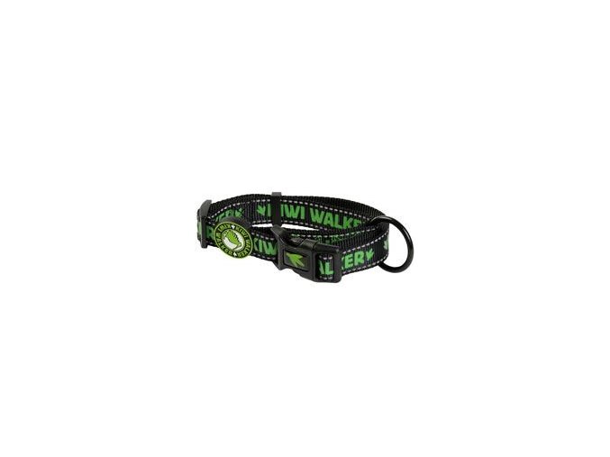 Obojek nylon 42-55/2,5cm zelená Kiwi