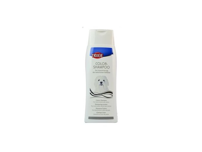 Šampon Color tónovací bílá srst pes Trixie 250ml