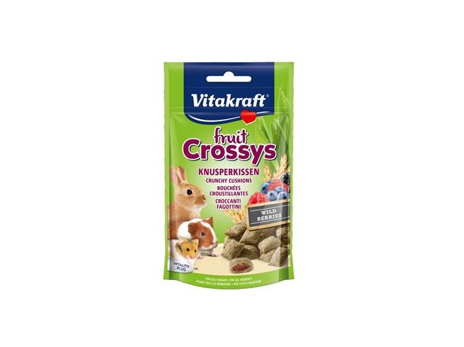 Vitakraft all Rodent poch. Crossys Wildberr 50g