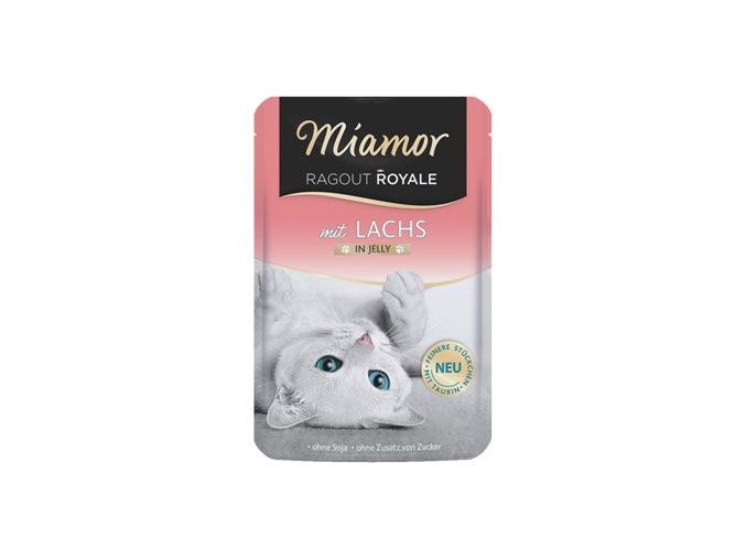 Miamor Cat Ragout kapsa losos v želé 100g