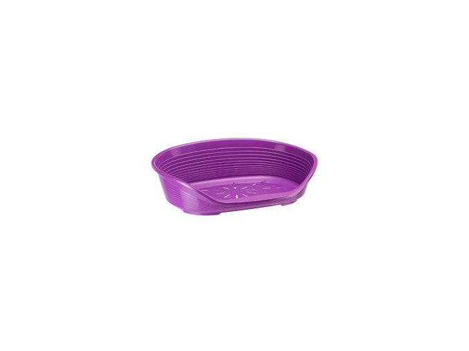 Pelech plast SIESTA DLX 8 fialový 82x59,5x25cm FP 1ks
