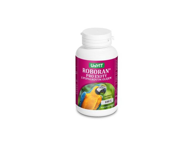 Roboran pro exoty s pupalkovým olejem 100g