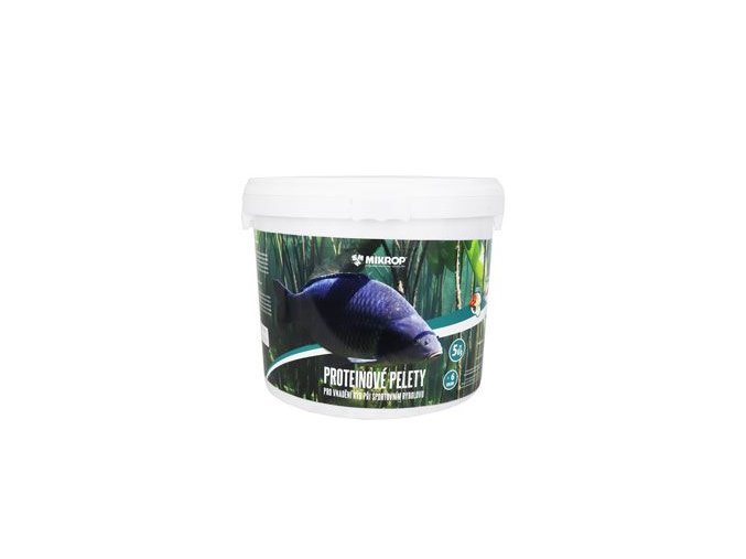 Proteinové pelety pro kapry granule 4mm 5kg Oliheň