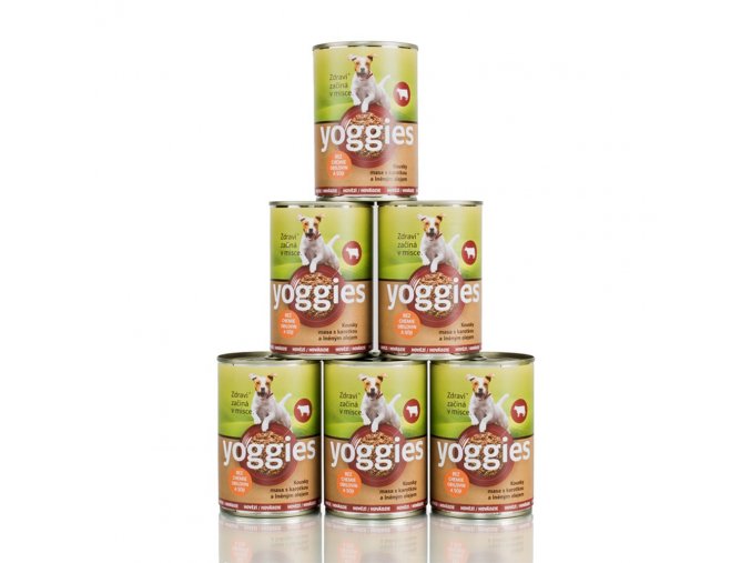 5+1 zdarma (6x400g) hovězí konzerva pro psy s ostropestřcem mariánským