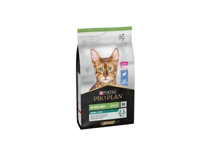 ProPlan Cat Adult Sterilised Renal Plus Rabbit 10kg