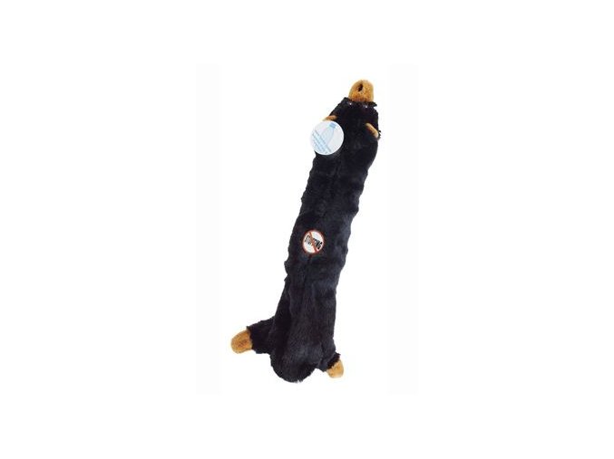 Hračka pes Medvěd s plast. lahví 55cm Skinneeez