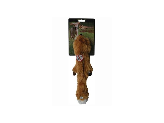 Hračka pes Liška pískací 61cm Skinneeez