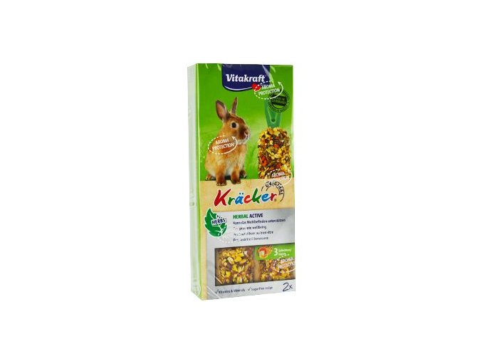 Vitakraft Rodent Rabbit poch. Kräck Herbal active 2ks
