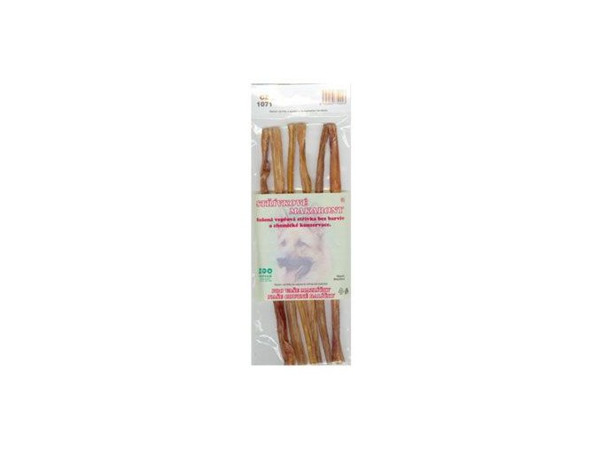 Pochoutka pes sušená Střívkové makarony 25cm