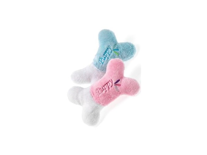 Hračka pes Kost pískací Puppy 13cm plyš Karlie