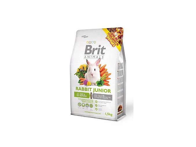 Brit Animals Rabbit Junior Complete 1,5kg