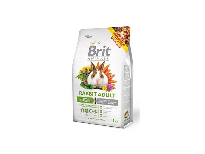 Brit Animals Rabbit Adult Complete 1,5kg