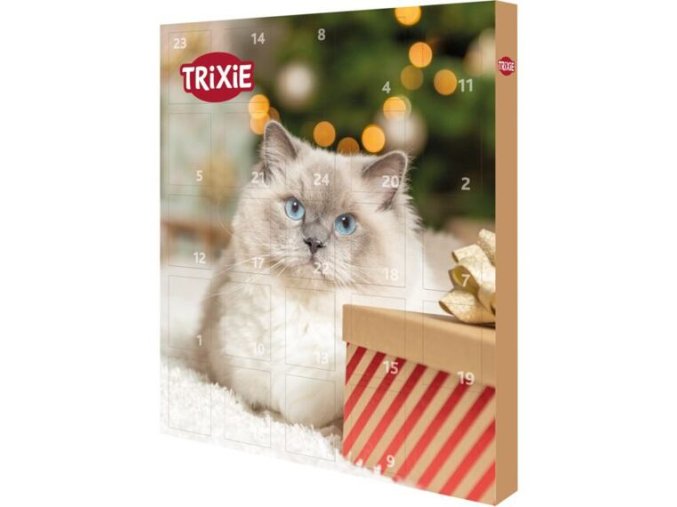 TRIXIE Adventní kalendář pro kočky 380g 30x34x3,5 cm