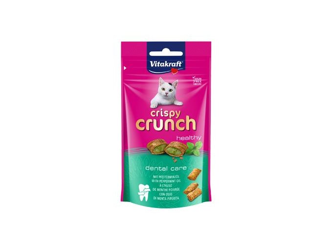 Vitakraft Cat pochoutka Crispy Crunch dental 60g