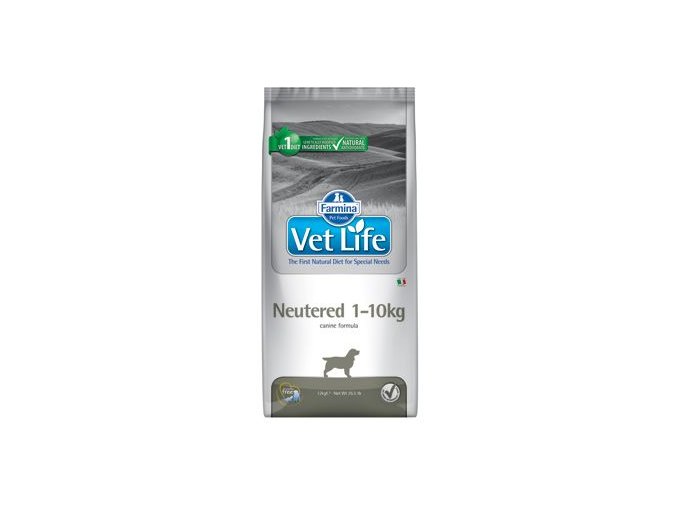 Vet Life Natural DOG Neutered 1-10kg 2kg