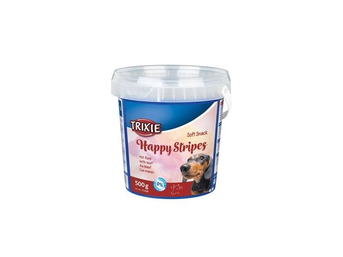 Trixie Soft Snack Happy Stripes hovězí pásky 500g TR