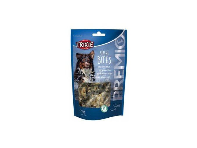 Trixie Premio SUSHI BITES rybí kostky pro psy 75g TR