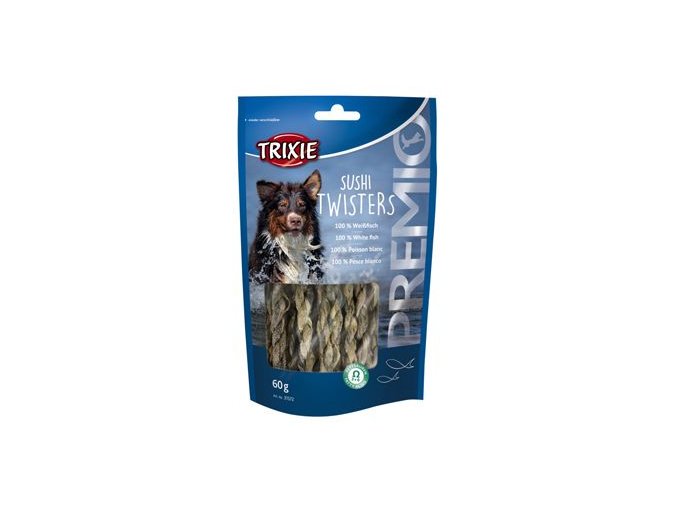 Trixie Premio SUSHI TWISTERS rybí copánky 60g TR