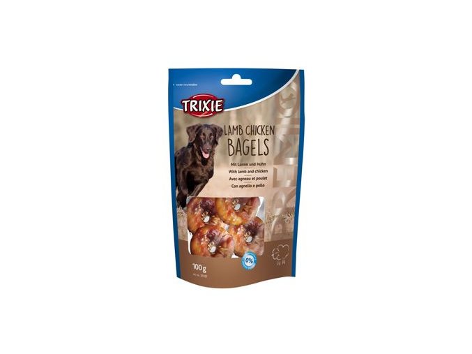 Trixie Premio LAMB CHICKEN BAGELS kroužky 100g TR